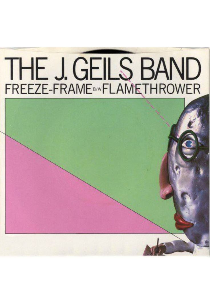 J. GEILS BAND - FREEZE-FRAME/FLAMETHROWER | 7" SINGLE VINILO USADO-0