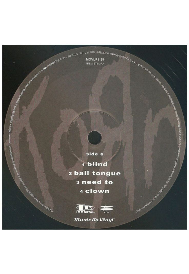KORN - KORN 2LP | VINILO-2