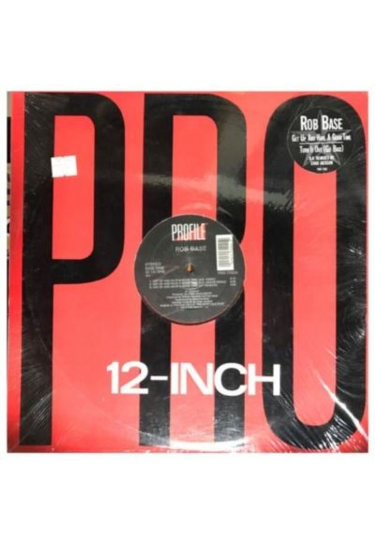ROB BASE - GET UP AND HAVE A GOOD TIME | 12" MAXI SINGLE VINILO Diseno 2