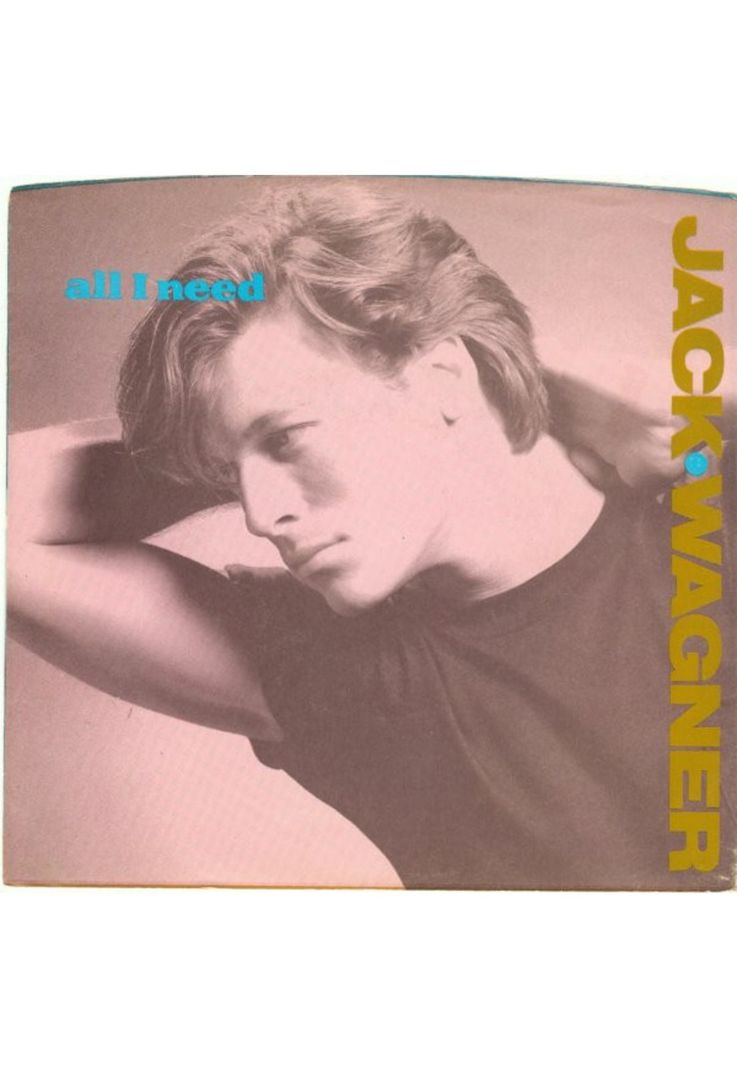 JACK WAGNER - ALL I NEED | 7" SINGLE VINILO USADO-0