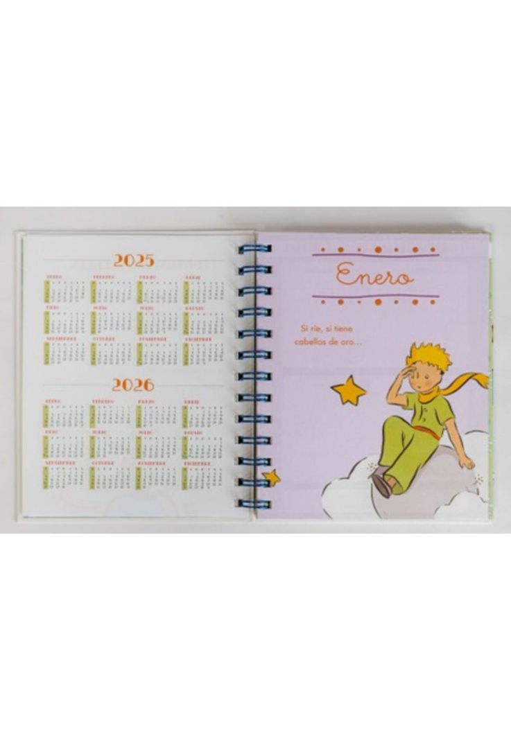 AGENDA EL PRINCIPITO 2025: BLANCA (TAPA RÚSTICA) - ANTOINE DE SAINT-EXUPÉRY | LIBRO-2