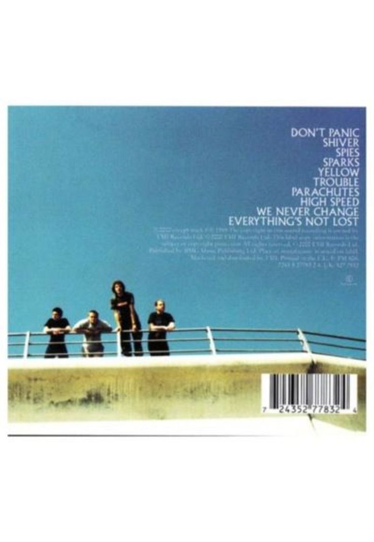 COLDPLAY - PARACHUTES | CD-1