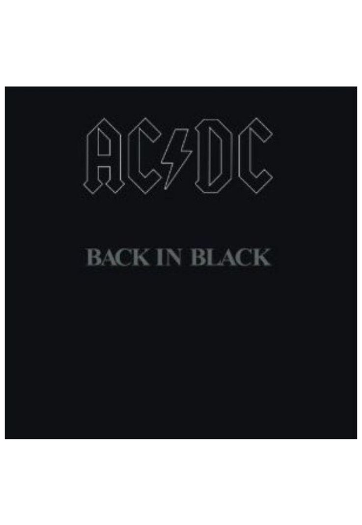 AC/DC - BACK IN BLACK  | CD