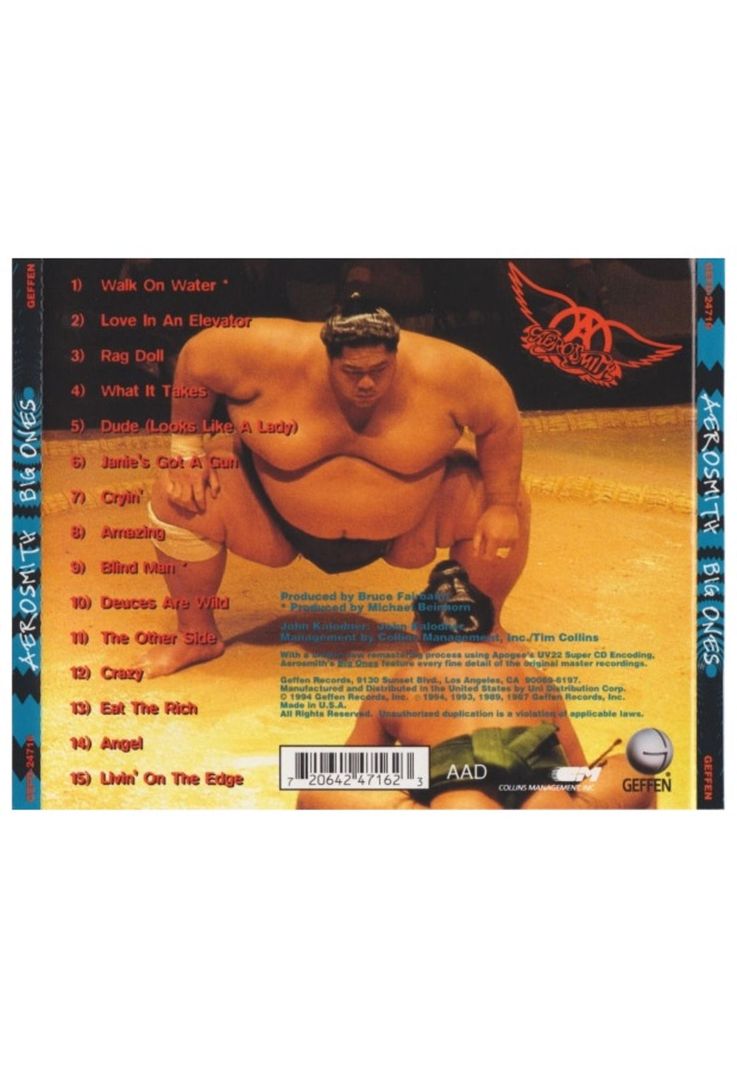 AEROSMITH - BIG ONES: GREATEST HITS | CD-1