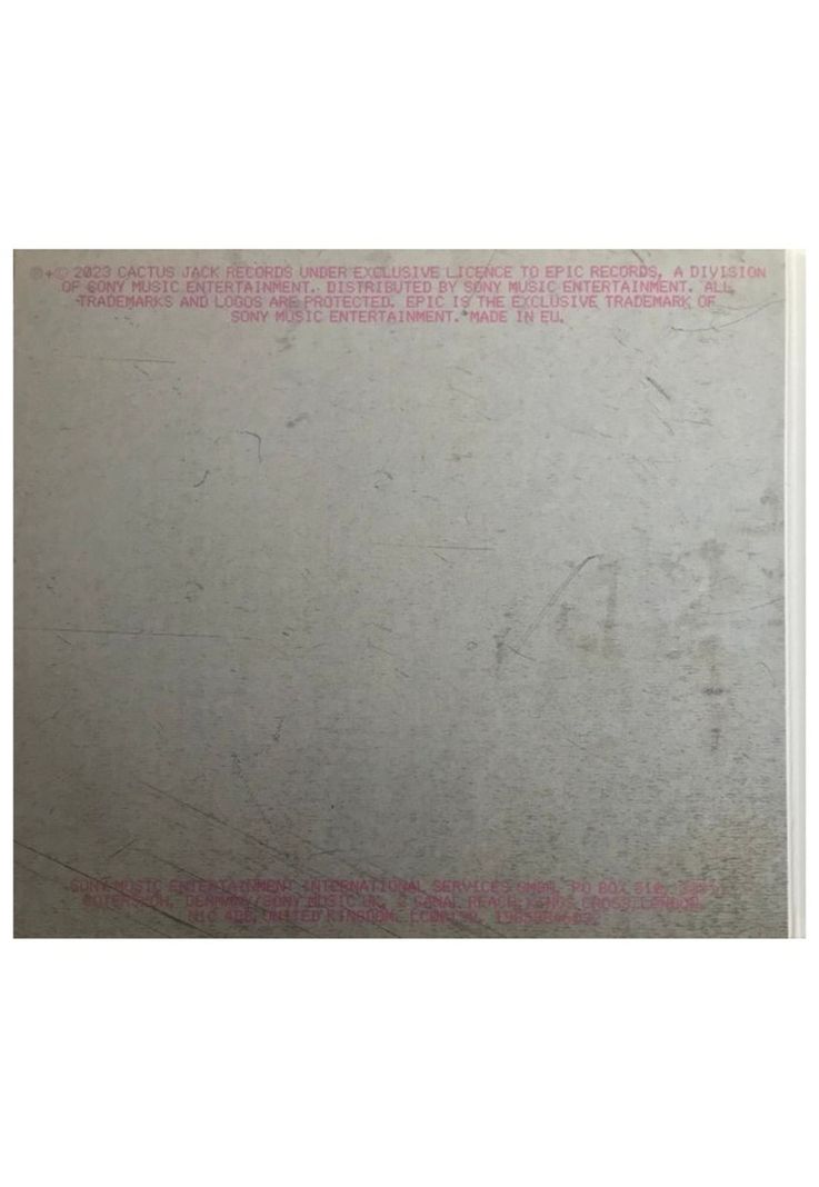 TRAVIS SCOTT - UTOPIA | CD-3