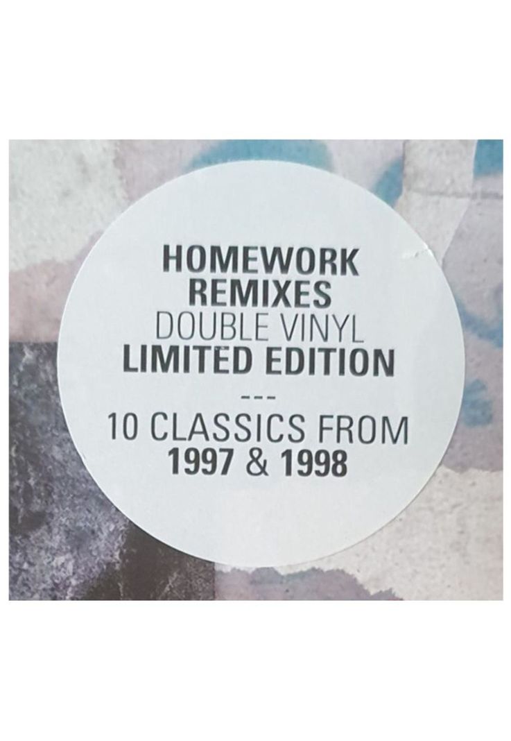 DAFT PUNK  - "HOMEWORK" REMIXES (2LP) | VINILO-2