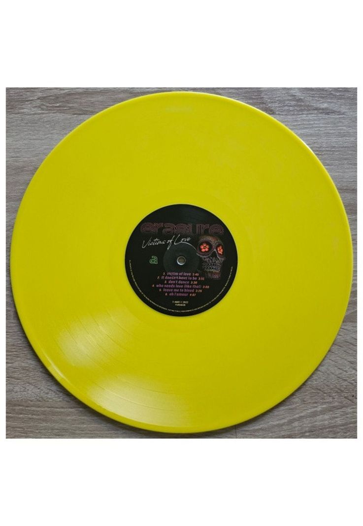 ERASURE - VICTIMS OF LOVE (YELLOW VINYL) | VINILO-2