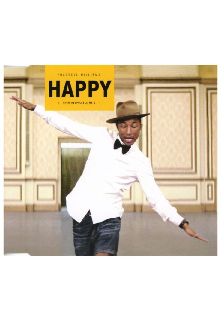 PHARRELL WILLIAMS - HAPPY | CD SINGLE USADO-0