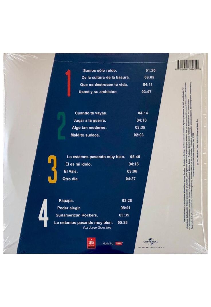 LOS PRISIONEROS - LA CULTURA DE LA BASURA (2LP) | VINILO-1