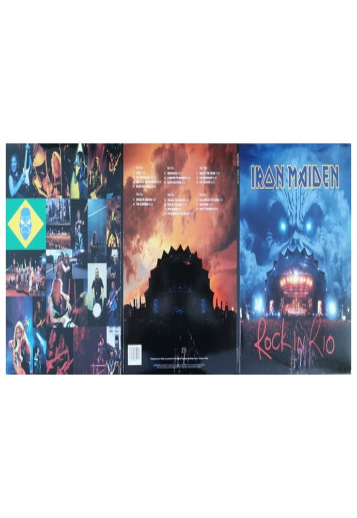IRON MAIDEN - ROCK IN RIO (3LP) | VINILO-3