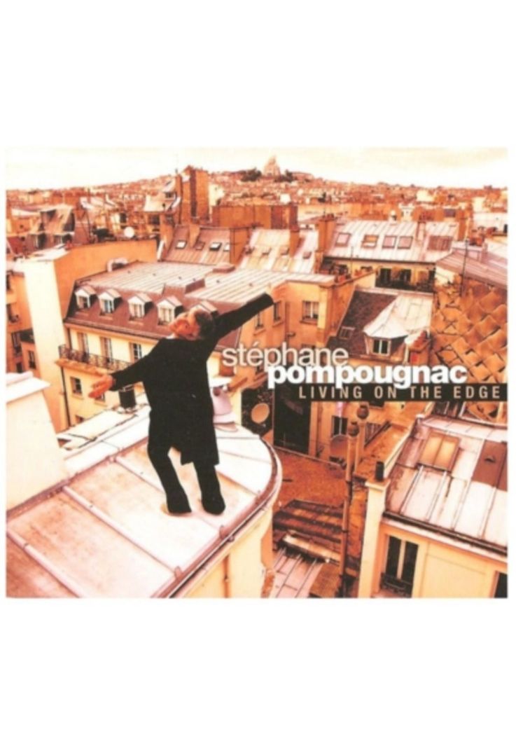 STEPHANE POMPOUGNAC - LIVING ON THE EDGE CD Diseno 2