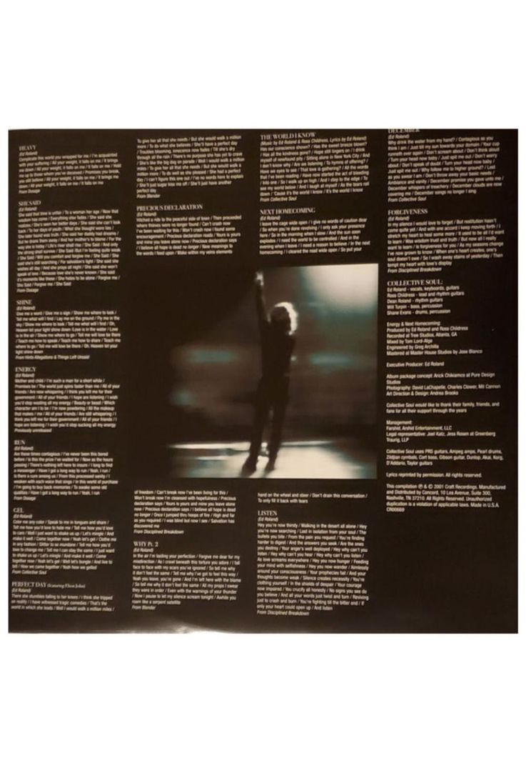 COLLECTIVE SOUL - GREATEST HITS 1994 - 2001 | VINILO-4