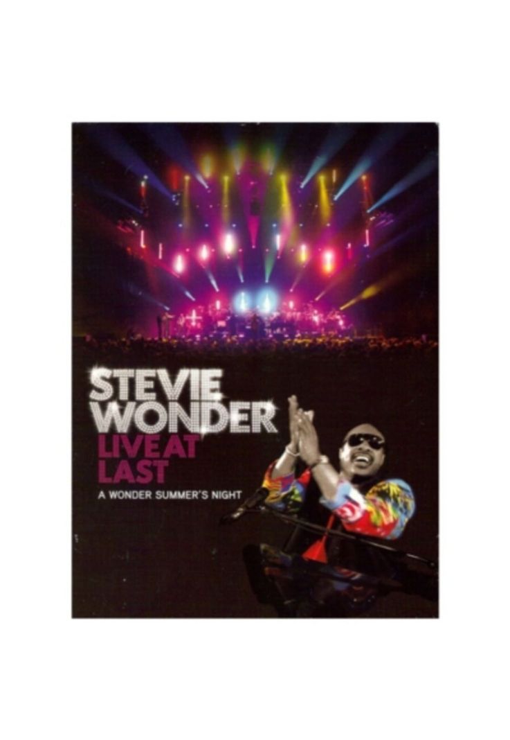 STEVIE WONDER - LIVE AT LAST DVD-0