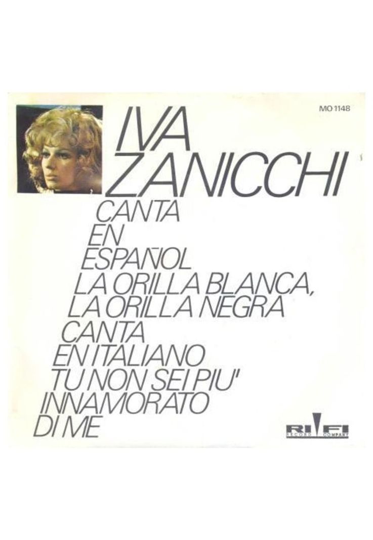 IVA ZANICCHI - LA ORILLA BLANCA, LA ORILLA NEGRA (EN ESPAÑOL) | 7" SINGLE VINILO USADO-0