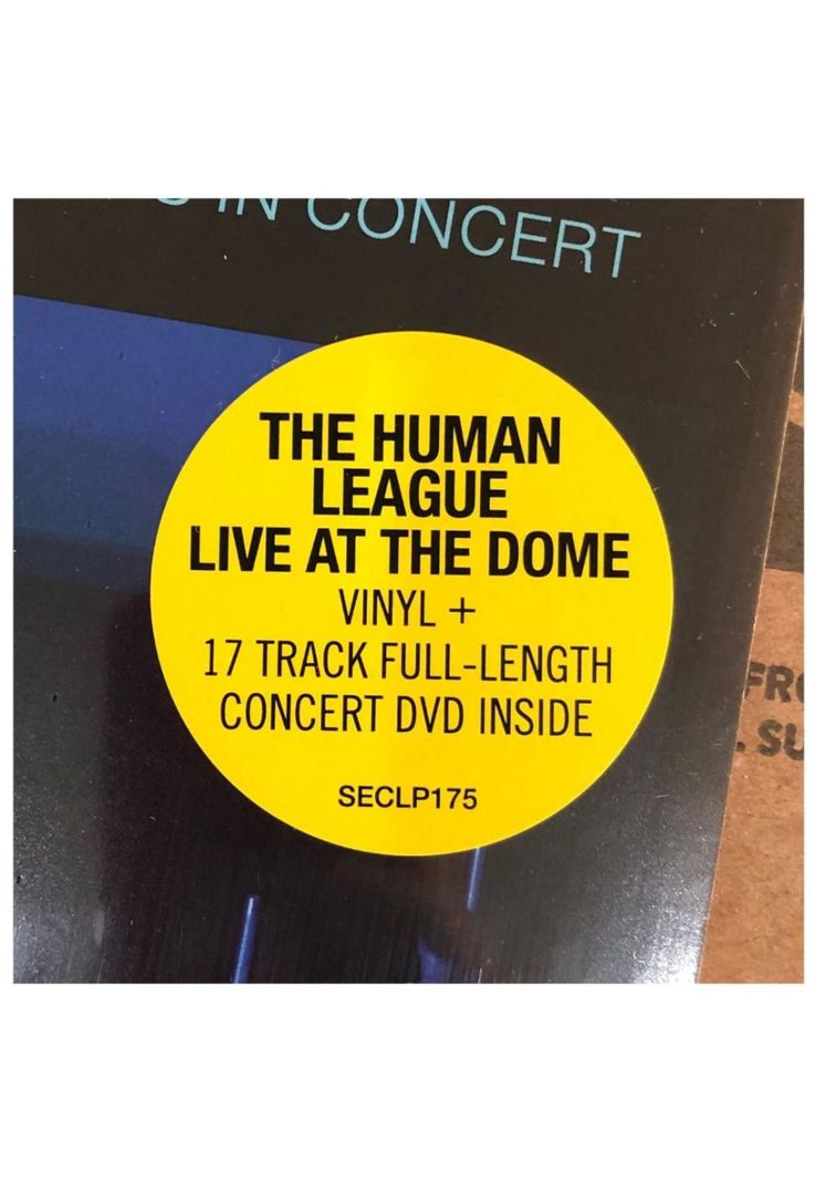 HUMAN LEAGUE -SOUND OF THE CROWD: GREATEST HITS IN CONCERT (LP+DVD) | VINILO-3
