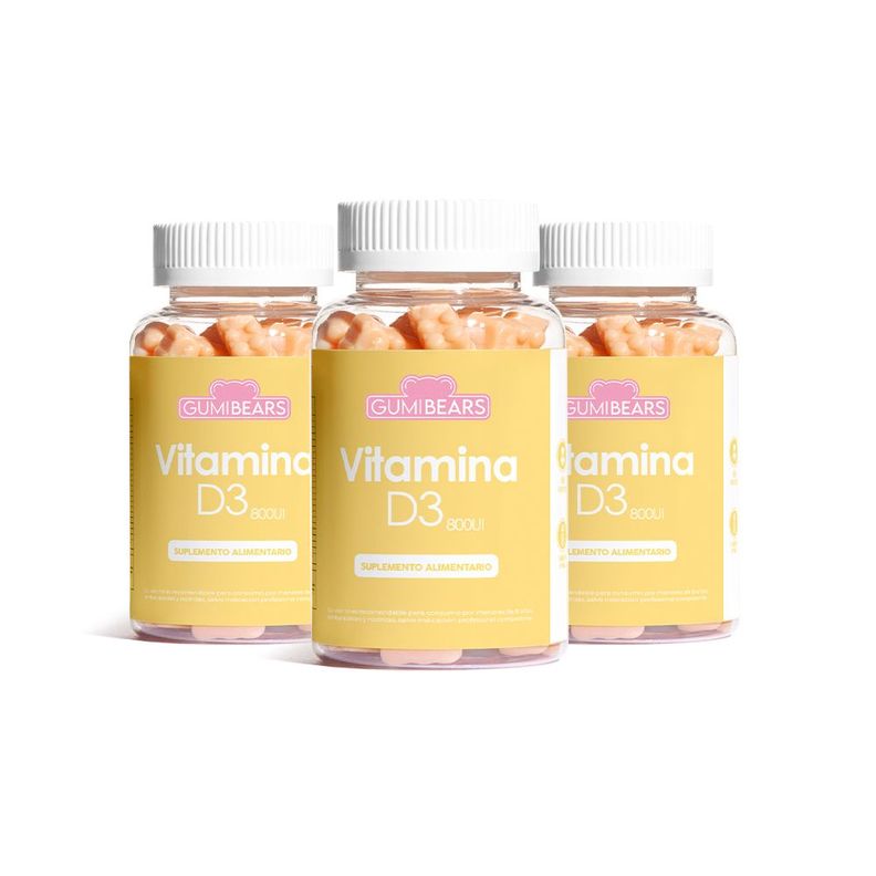 Pack Vitamina D3 tratamiento 3meses - GumiBears-0