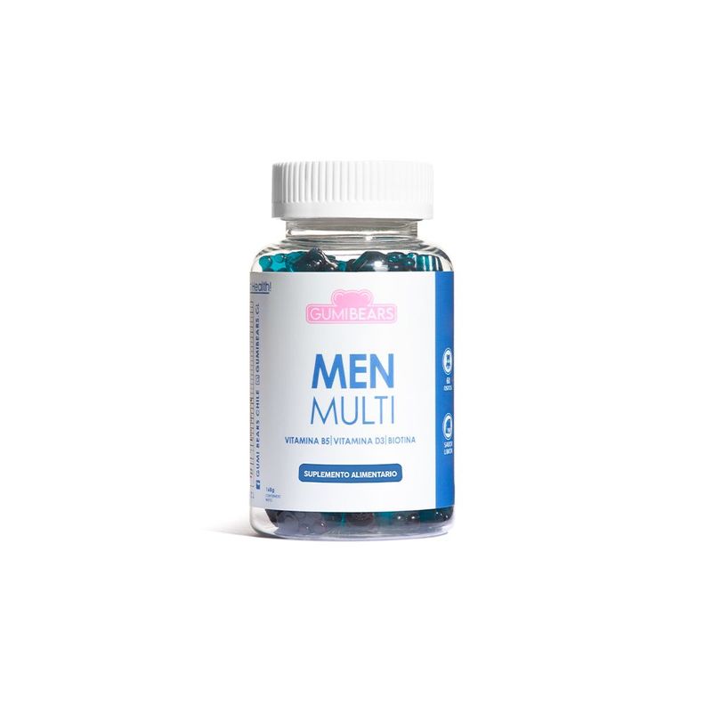 Vitamina Men Multi Biotina 1mes - GumiBears-0