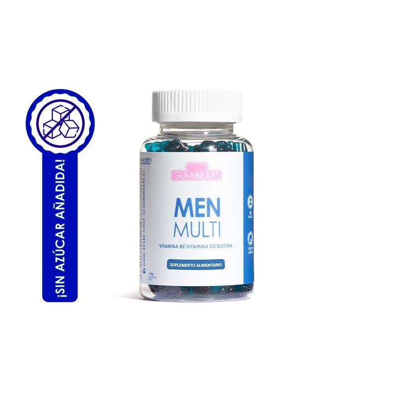 Vitamina Men Multi Biotina 1mes - GumiBears-1