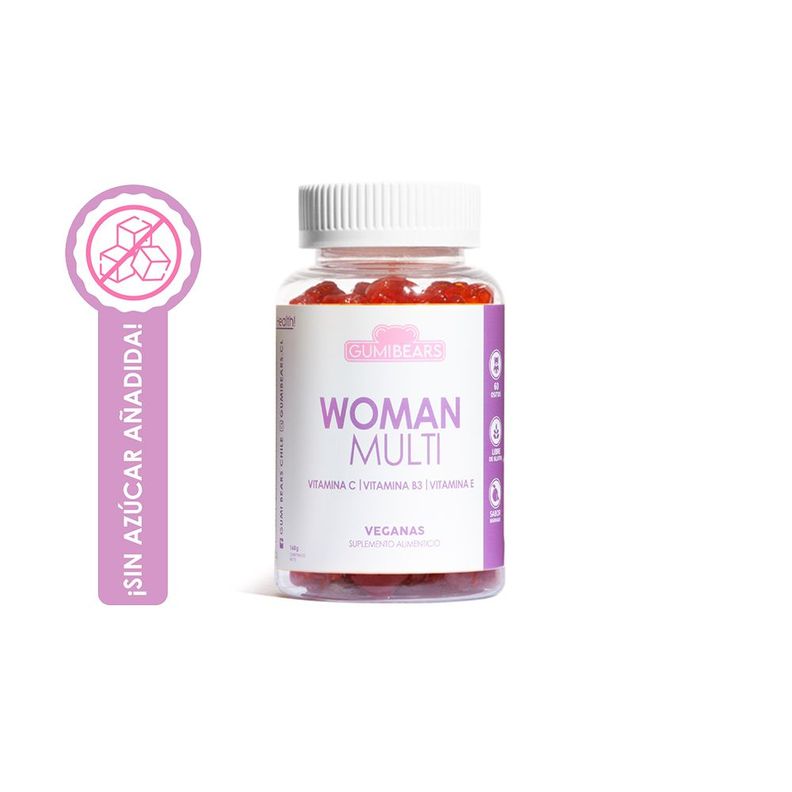 Pack Vitamina Woman Multi 3 meses - GumiBears-1