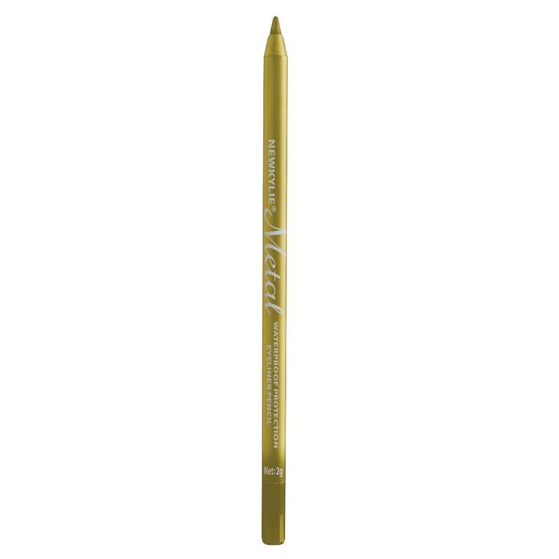 Lapiz Delineador De Ojos Crayon Metalizado Dorado-0