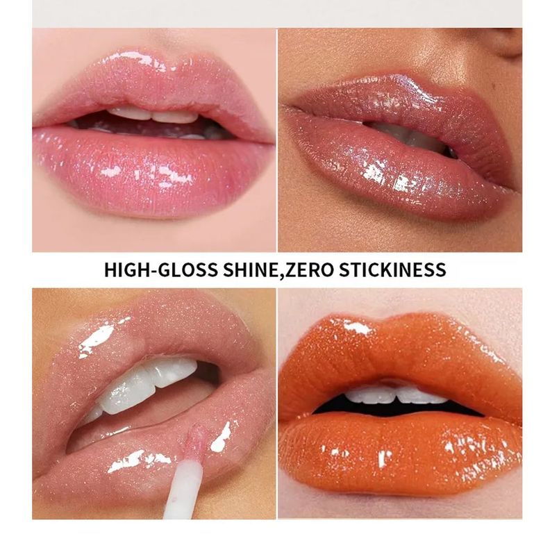 Brillo Labial Gloss Liquido Tonos Lipstick Labios Perlado-2