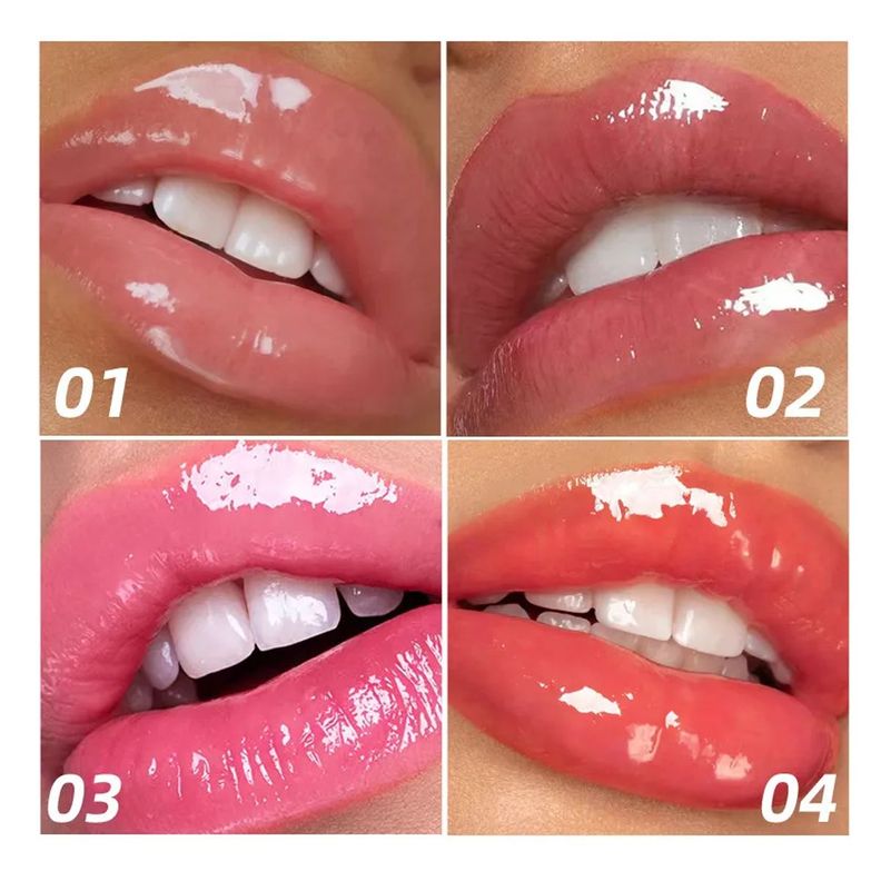 Brillo Labial Gloss Tonos Lipstick Labios Perlado Candy-2