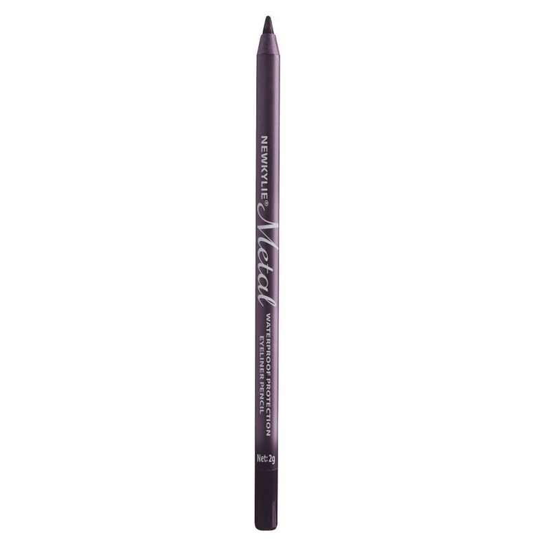 Lapiz Delineador De Ojos Crayon Metalizado Marron-0