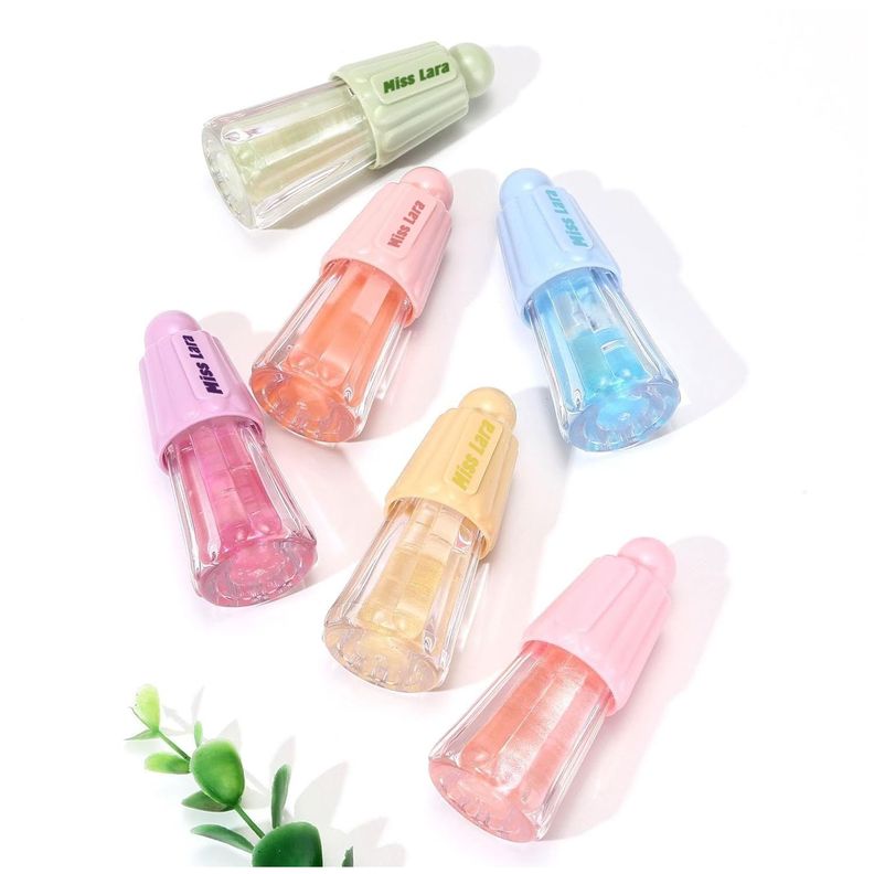 Set De 6 Labiales Acabado Gloss labios 24 Hrs 4grs Aromas-2