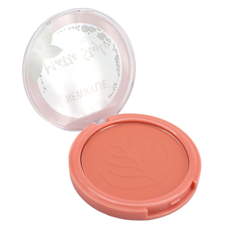 Rubor en Polvo Maquillaje Compacto Blush Tonos Mate-0