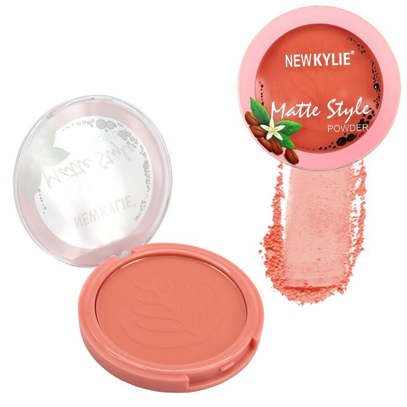 Rubor en Polvo Maquillaje Compacto Blush Tonos Mate-1