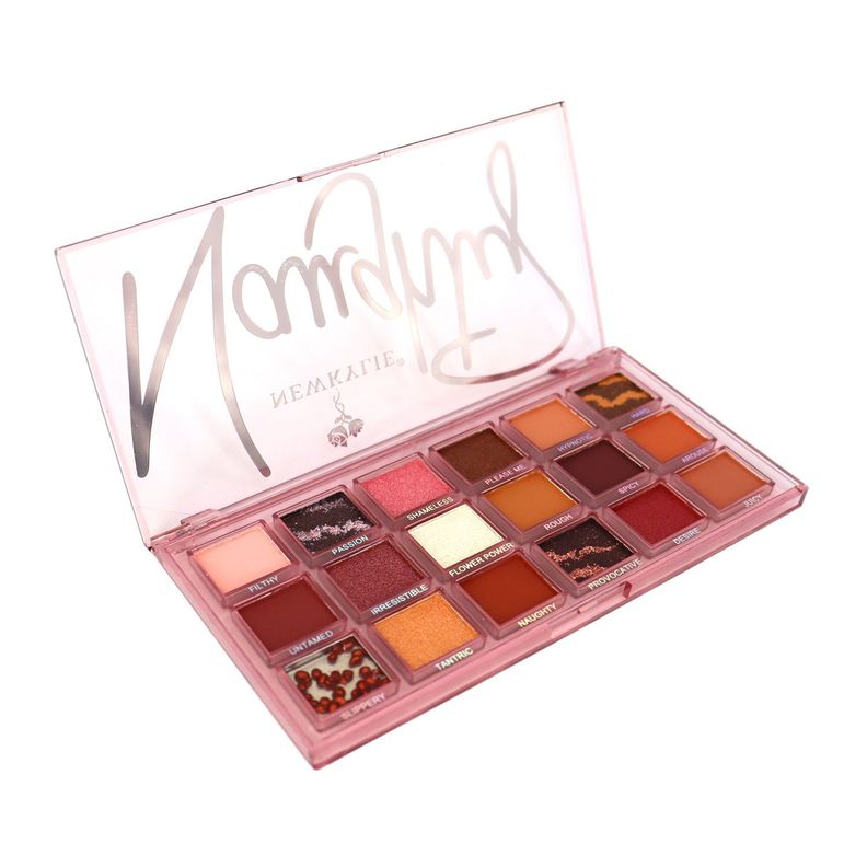Paleta De Sombras Ojos 18 Tonos Naughty Red-0