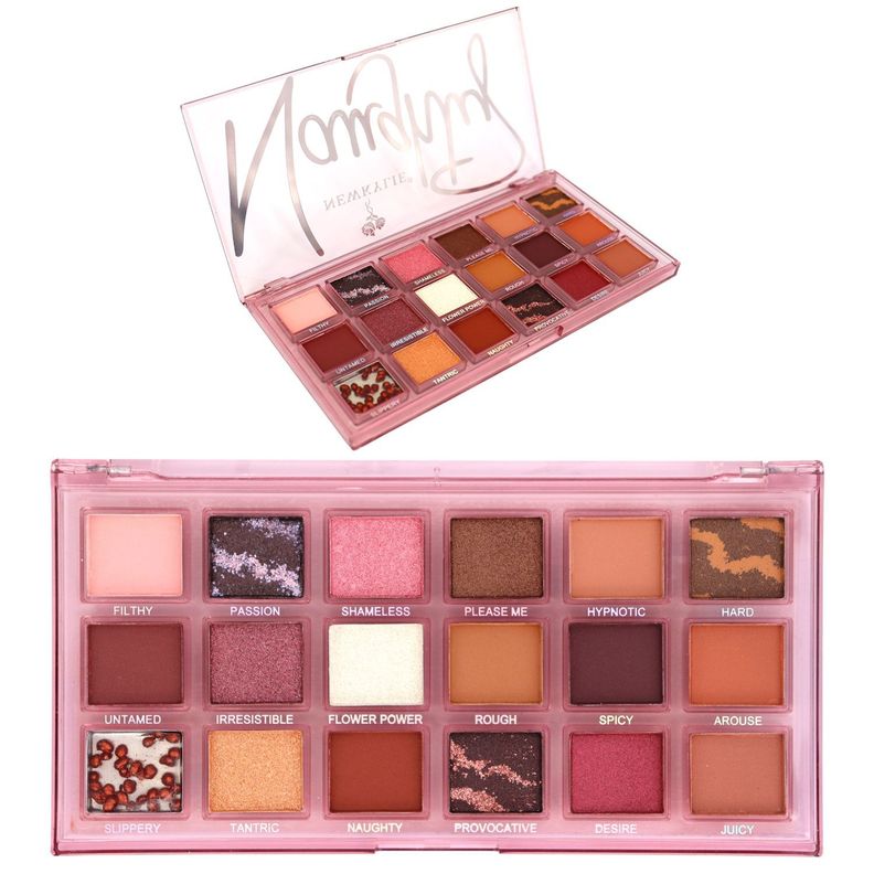 Paleta De Sombras Ojos 18 Tonos Naughty Red-1