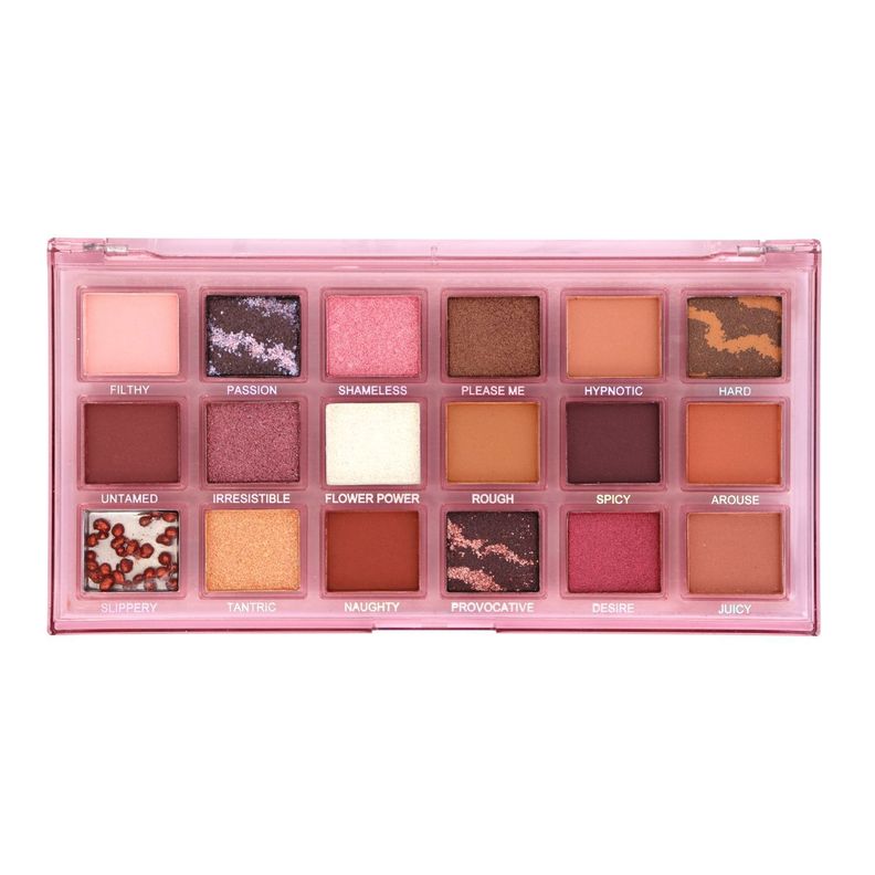 Paleta De Sombras Ojos 18 Tonos Naughty Red-3