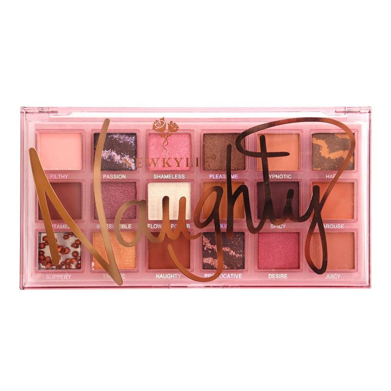 Paleta De Sombras Ojos 18 Tonos Naughty Red-2
