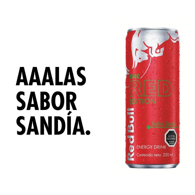 Red Bull Bebida Energética Pack 16 Latas Sandía 250Ml-1