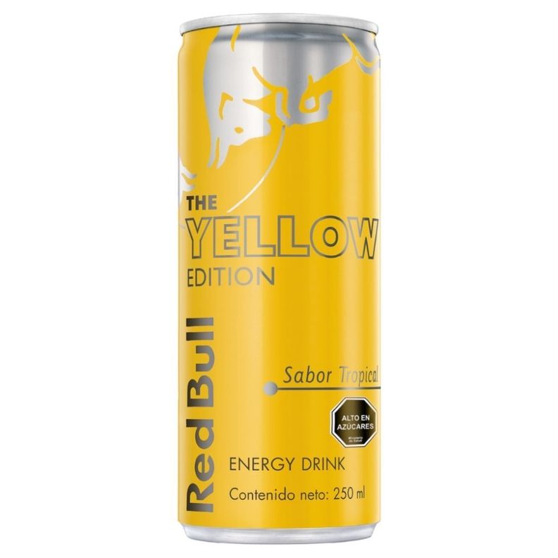 Red Bull Bebida Energética Pack 12 Latas Tropical 250Ml-3