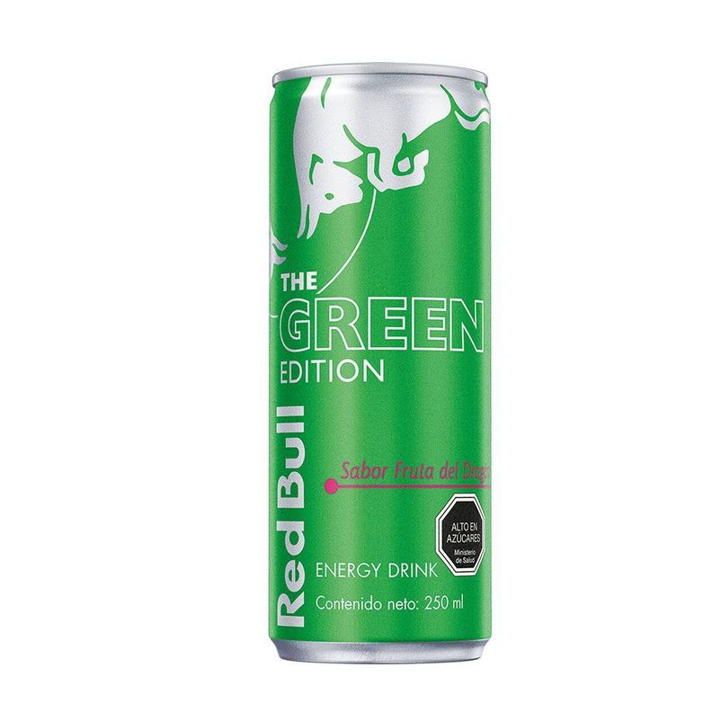 Red Bull Bebida Energética Pack 16 Latas Fruta Del Dragón 250Ml-1