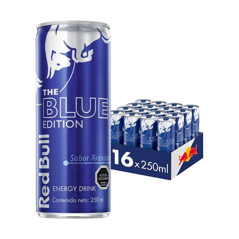 Red Bull Bebida Energética Pack 16 Latas Arándanos 250Ml-0