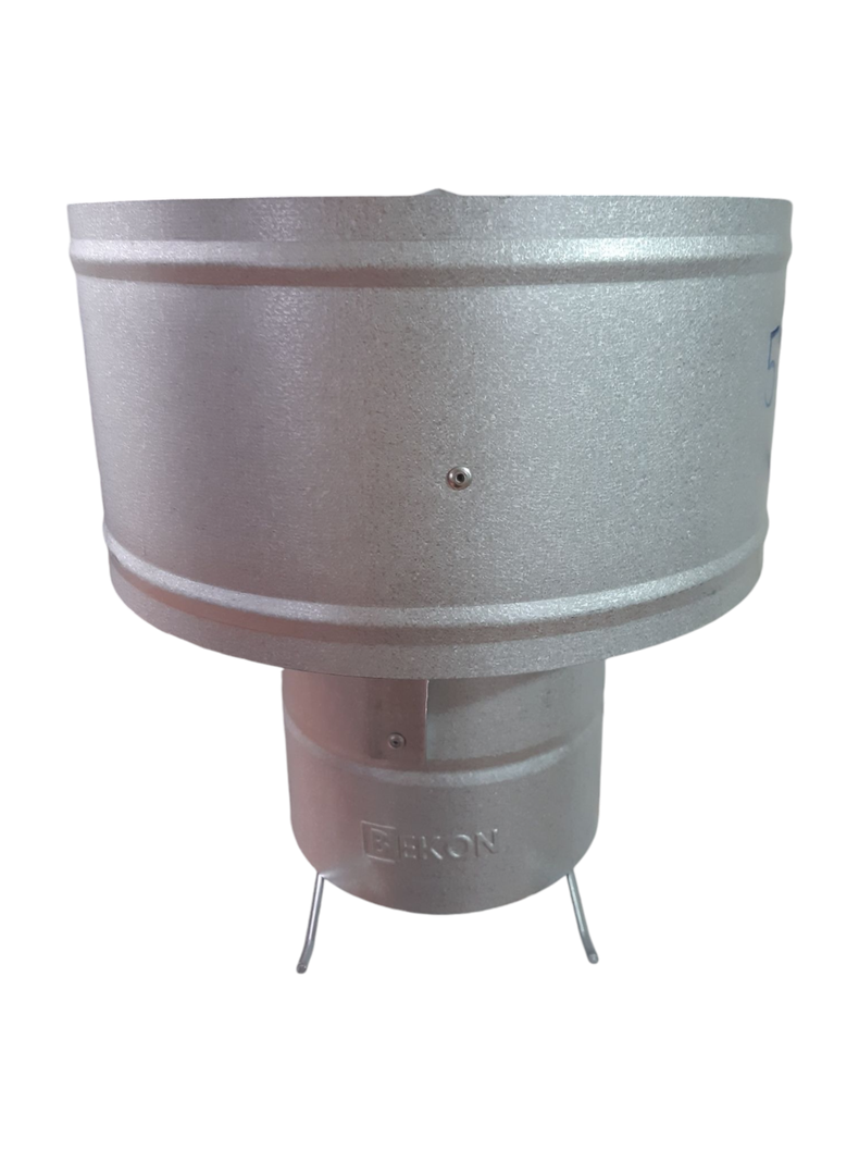 GORRO ANTI-RETORNO (AUSTRAL) COMBUSTIÓN LENTA 5" ZINC ALUM-0