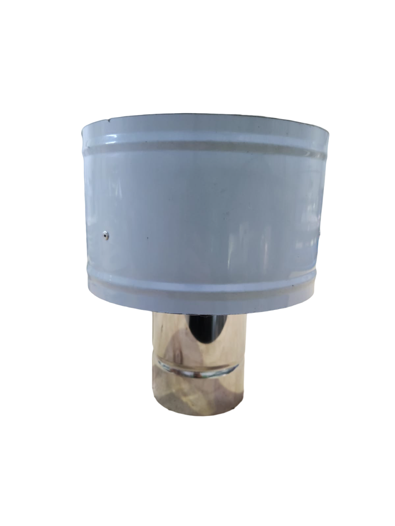 Gorro Antiretorno Combustión Lenta 4 Pulgadas Inox/ Bekon-0