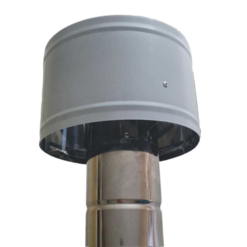 Gorro Antiretorno (austral) Combustión Lenta 5 Inox/ Bekon-1