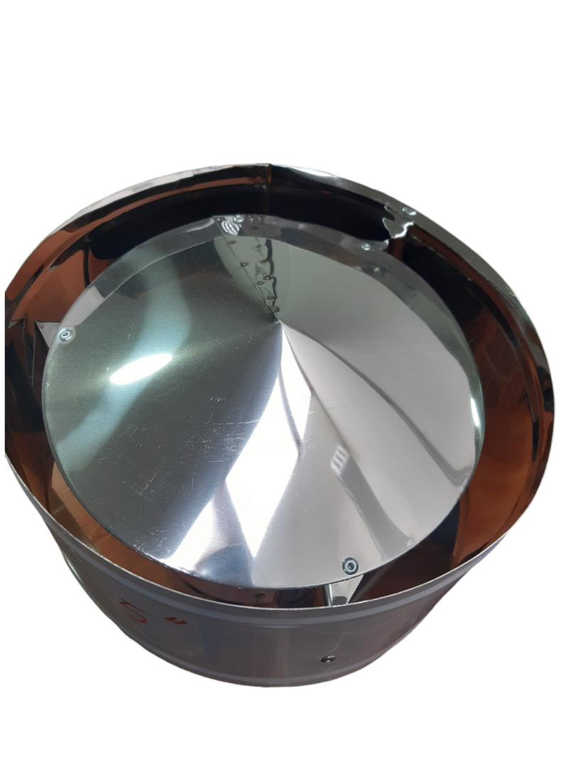 Gorro Antiretorno (austral) Combustión Lenta 5 Inox/ Bekon-2