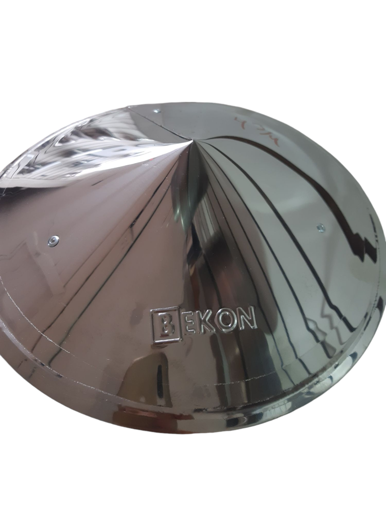 GORRO CHINO 0.5MM ESP. ACERO INOX CON ACABADO BRILLANTE-1