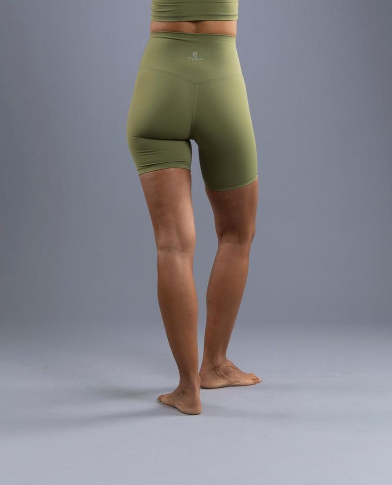 Legging Cortas Sin Cortes Nix Musgo-4