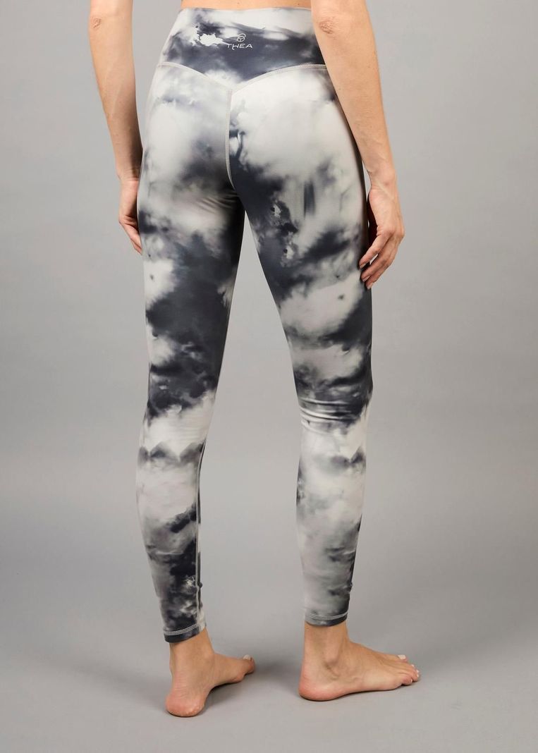Legging Largo 7/8 Sin Costura Frontal Pax Tie Dye Grey-2