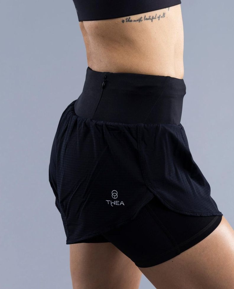 Short Con Pretina Aerius Black-2