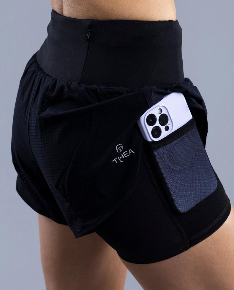 Short Con Pretina Aerius Black-4