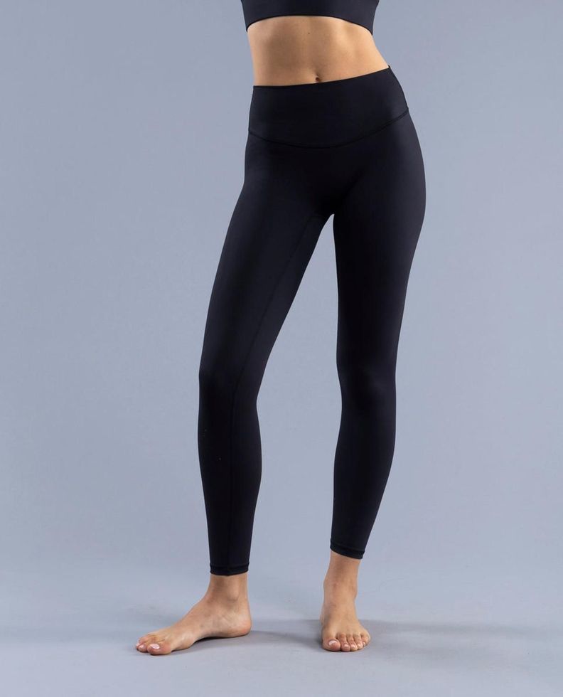 Legging Largo 7/8 Sin Costura Frontal Pax Black-1