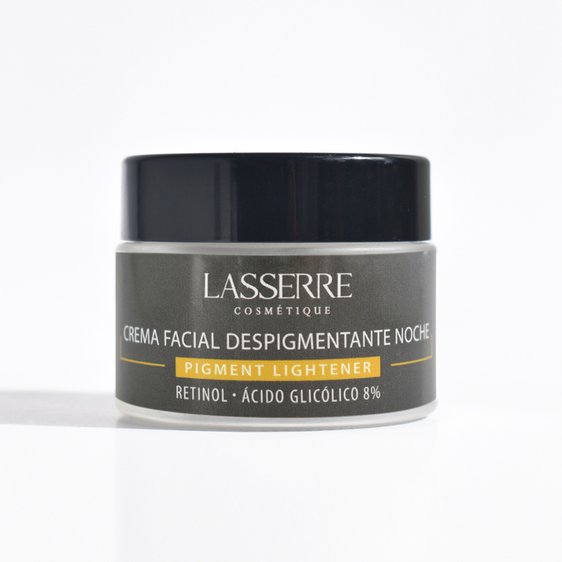 Crema Facial Despigmentante Noche (Glicolico 8%) 50 g
