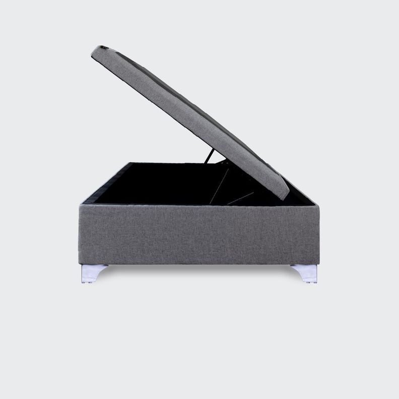 Base baul Elite 1 plaza apertura horizontal gris